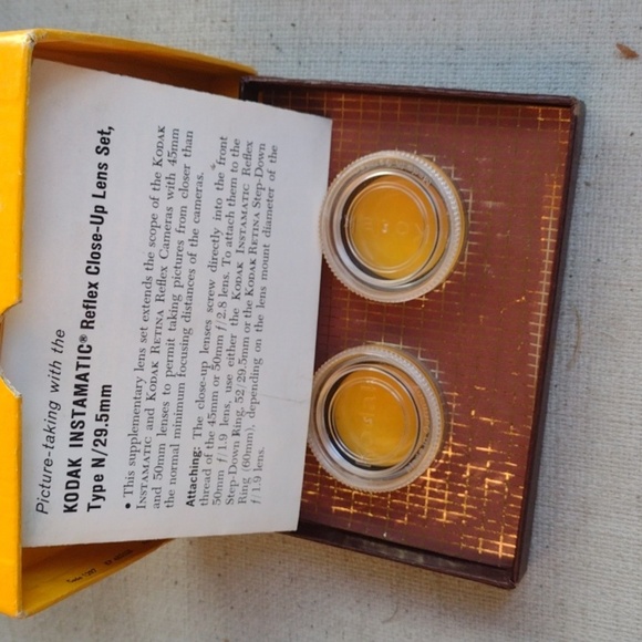 Kodak Instamatic Reflex CloseUp Lens Set - Picture 2 of 2